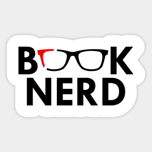 Book Nerd Sticker